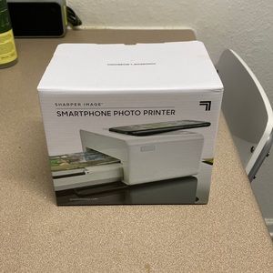 Sharper image smartphone photo printer
